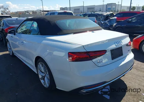 2020 Audi A5 Cabriolet Premium 45 Tfsi Quattro S Tronic z USA, uszkodzony, nr VIN WAU2NGF57LN000460